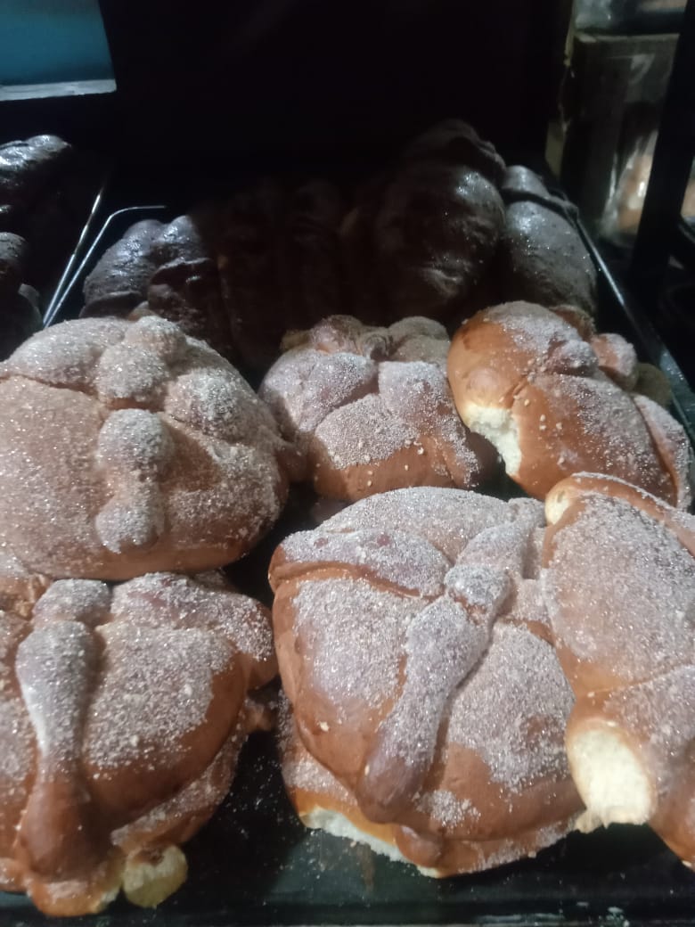 Pan de Muerto con azucar